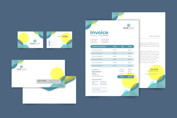 Invoice fast design and print