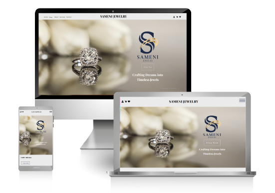 Sameni Jewelry E-commerce store